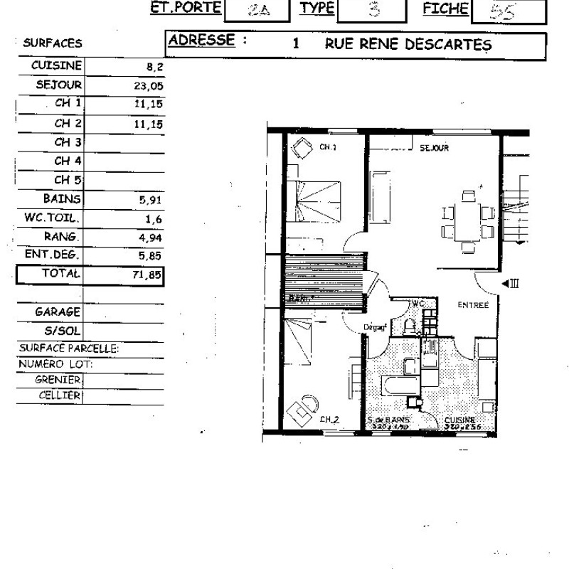 APPARTEMENT REIMS ER.04495 - image principale - 1