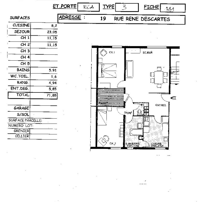 APPARTEMENT REIMS ER.04581 - image principale - 1