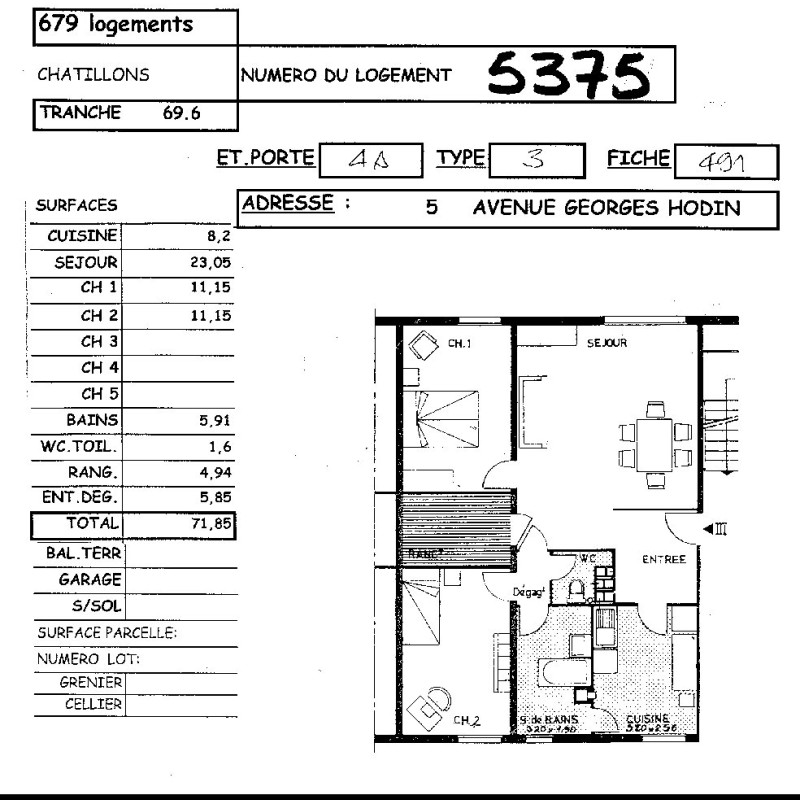 APPARTEMENT REIMS ER.05375 - image principale - 2