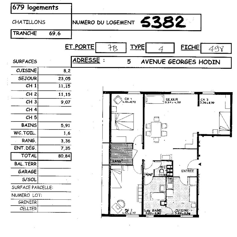 APPARTEMENT REIMS ER.05382 - image principale - 2