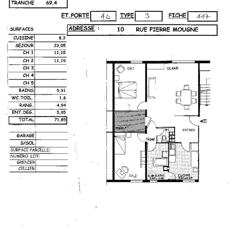 APPARTEMENT REIMS ER.05533 - image principale - 1