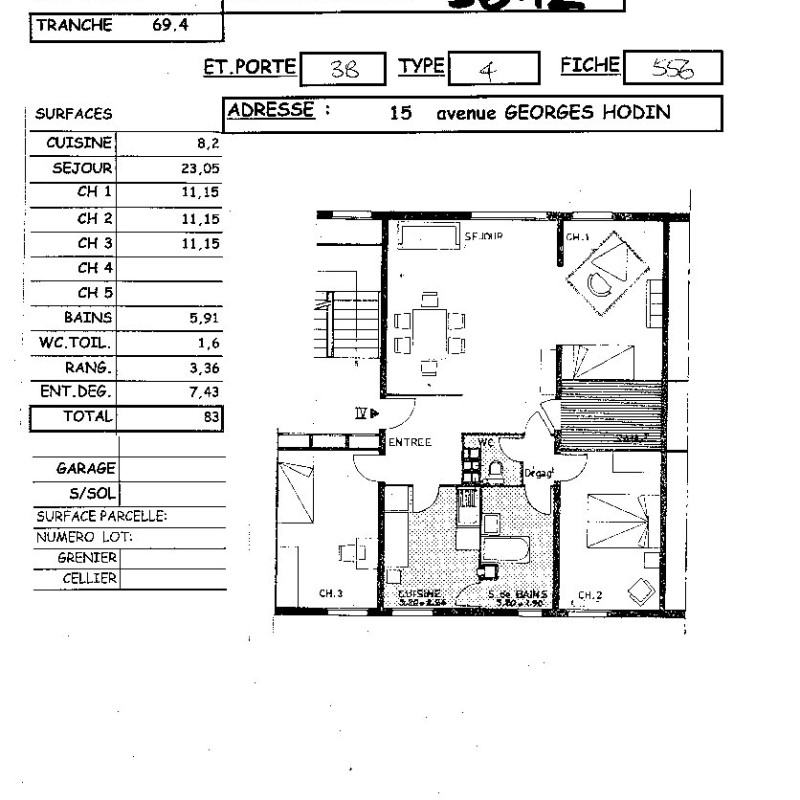 APPARTEMENT REIMS ER.05642 - image principale - 1