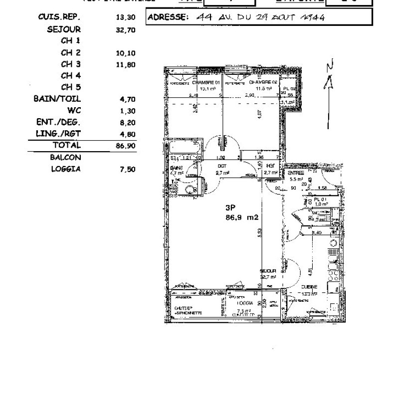 APPARTEMENT TINQUEUX ER.19387 - image principale - 2