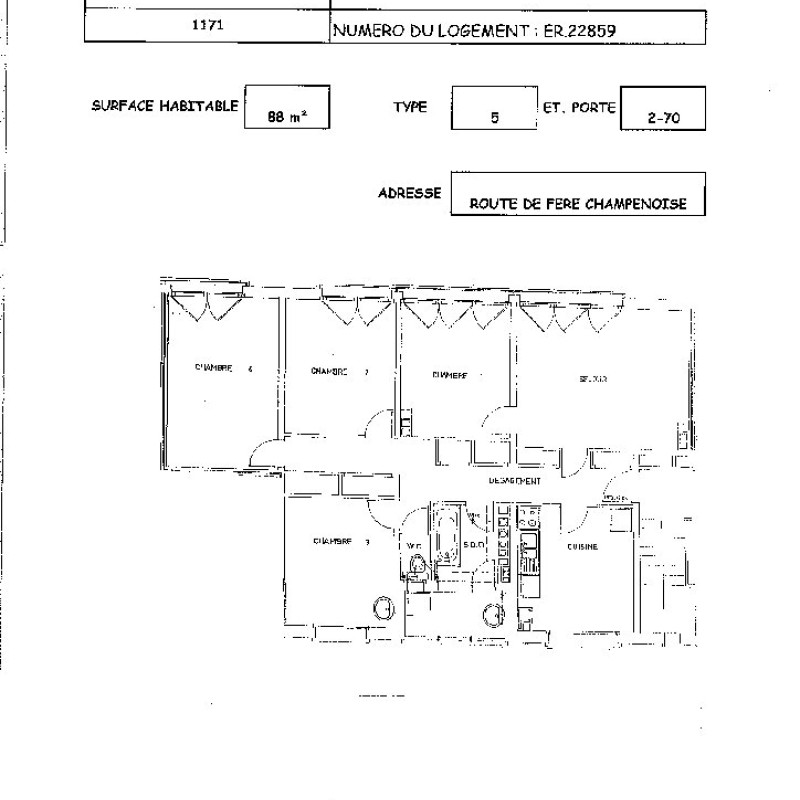 APPARTEMENT SEZANNE ER.22859 - image principale - 2